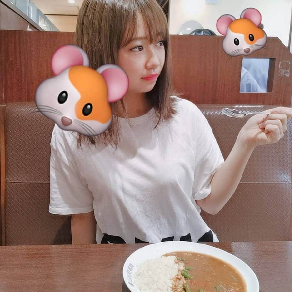 野中美希さんのインスタグラム写真 - (野中美希Instagram)「ロッキンの次の日カレーが食べたくなったので#カリフラワーカレー 食べた。ママとハマってます(^^) #ちぇる #野中美希 #モーニング娘19 #morningmusume19 #カレー #ライスじゃなくて #カリフラワー #あんまり #米食べないので #私にぴったり #CoCo壱 #久しぶりに #行った #🍛」8月14日 11時50分 - miki_nonaka.official