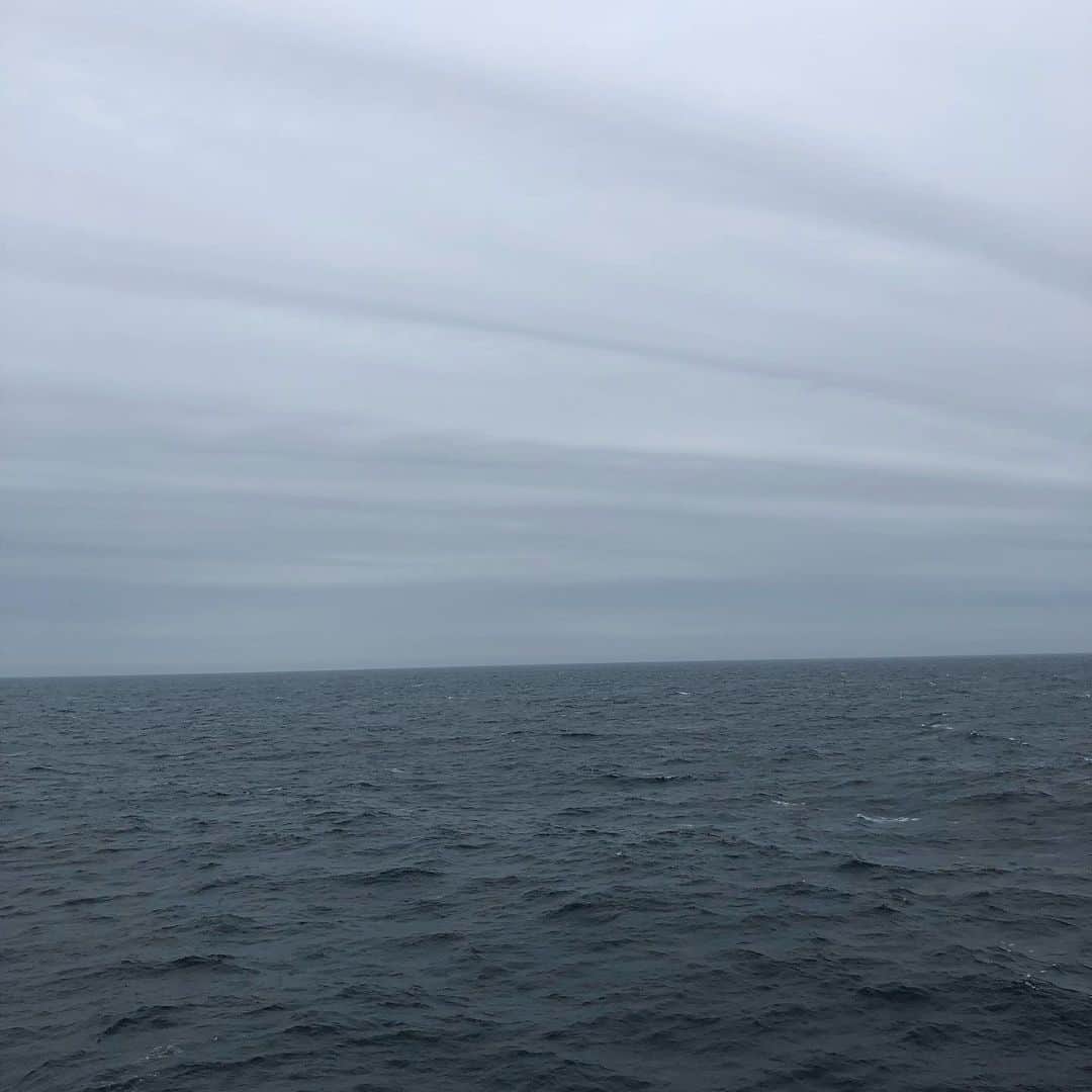山川のりをのインスタグラム：「明日から北海道ツアー始まります。無事フェリーも北海道に着きそうです。明日明後日は恵庭モジョハンドのモジョマスと一緒です。モジョマスCDのトラックダウンなどワシが手伝いました。そのCDも買ってね2daysです。各地盛りだくさんです。詳しくはguitarpanda.netで❤️それでは北海道のみなさん、会いにきてアイニージュー！」
