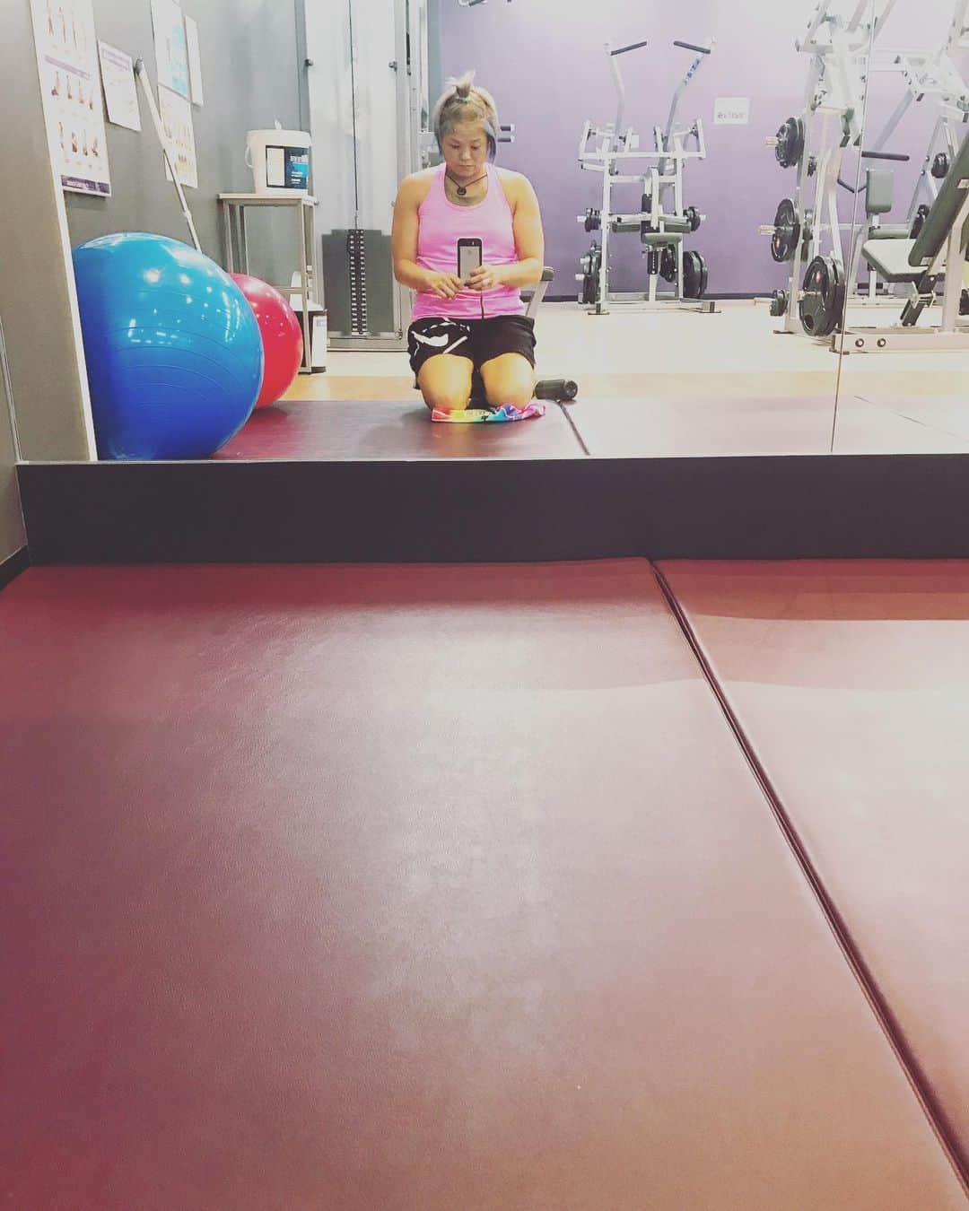 高橋奈苗さんのインスタグラム写真 - (高橋奈苗Instagram)「#training #gym  #高橋奈七永 #workout  #8月18日川崎大会 #爆女王 #日々の積み重ね」8月14日 14時23分 - nanae_passion_