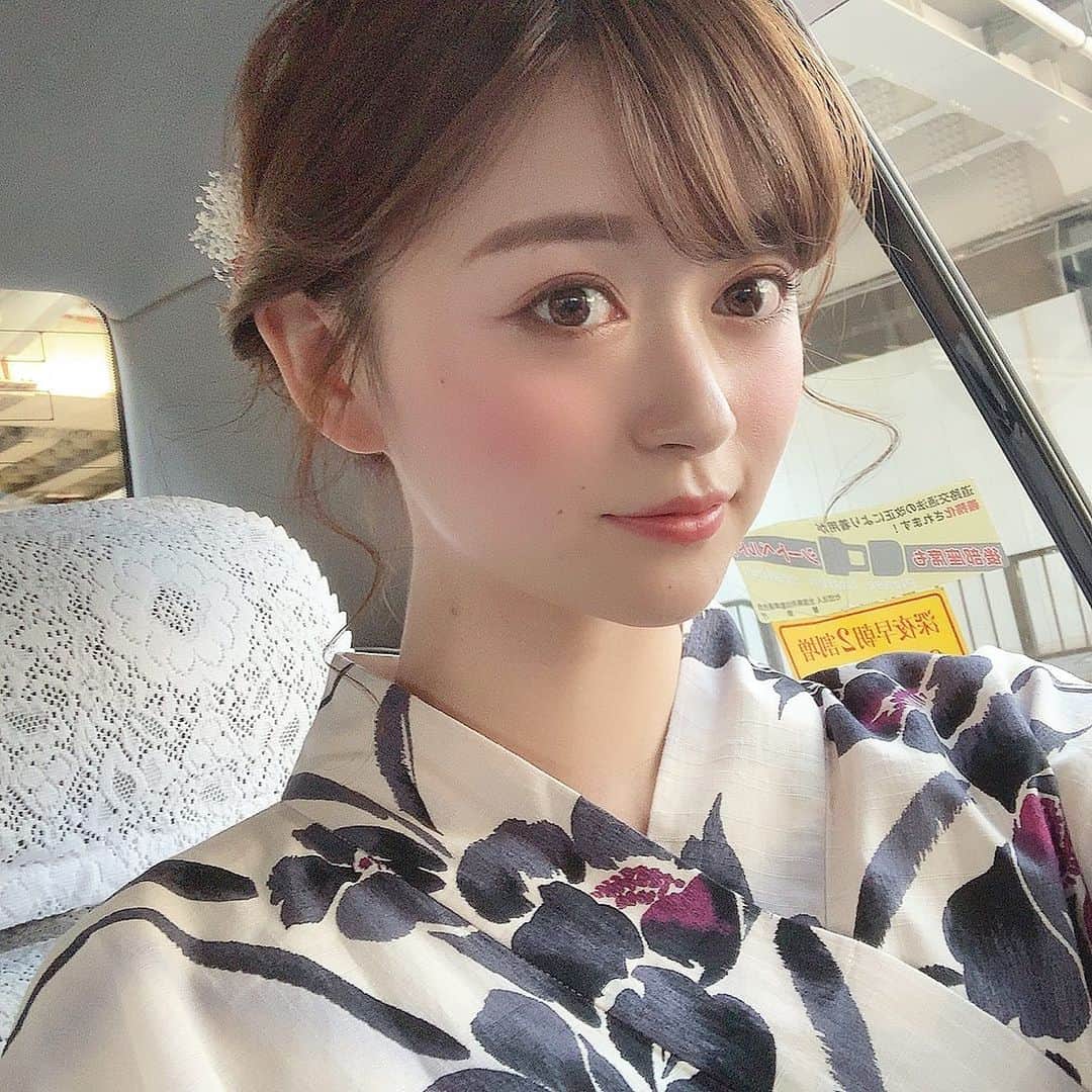 のインスタグラム：「. . 🎆💗 . . #神宮外苑花火大会#神宮#花火大会#花火#浴衣#浴衣アレンジ#和装#ヘアアレンジ#fireworks#yukata」