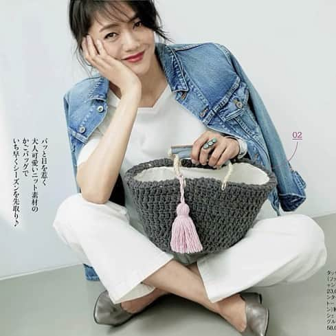 前田典子さんのインスタグラム写真 - (前田典子Instagram)「#HERS 9月号 #hersgreenlabel  #カゴバッグ👜 @hers_web」8月14日 15時17分 - maenorichang