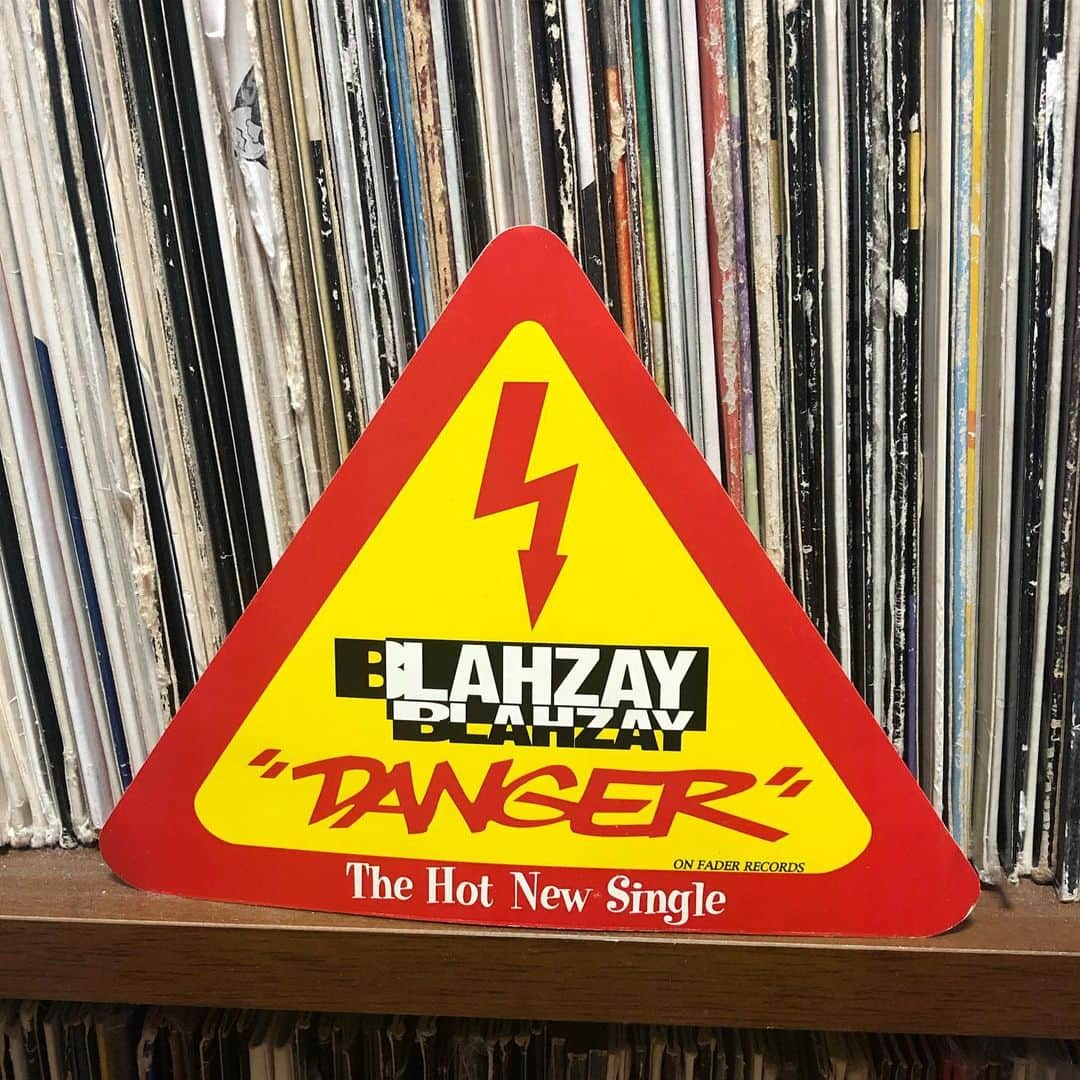 DJ SANCONさんのインスタグラム写真 - (DJ SANCONInstagram)「Sticker Collection. Blahzay Blahzay  ステッカーコレクション 39  Dangerのプロモ ステッカーです！  #BlahzayBlahzay #BlahzayBlahzayDanger #hiphop #hiphopstickers  #90s #90ssticker  #90shiphop #StickerCollection  #hiphopSticker #hiphopステッカー #hiphopステッカーコレクション  #djsancon #djサンコン」8月14日 15時50分 - djsancon