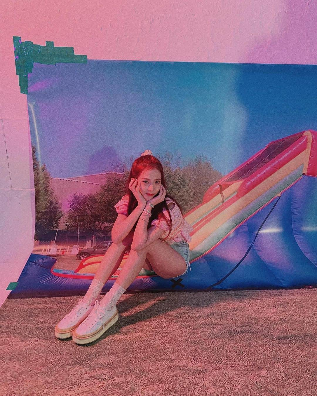 ジスさんのインスタグラム写真 - (ジスInstagram)「#blinks 곧 만나요❣️」8月14日 15時53分 - sooyaaa__