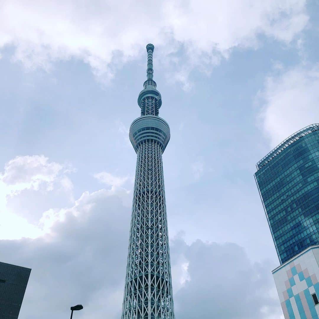 上田祥子さんのインスタグラム写真 - (上田祥子Instagram)「久々に東京スカイツリー、大きい。 #スカイツリー #skytree」8月14日 16時10分 - uedasachikoinsta