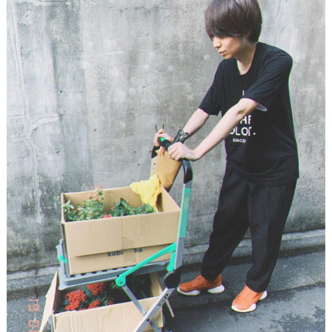 川谷絵音さんのインスタグラム写真 - (川谷絵音Instagram)「花の運び屋。」8月14日 16時15分 - indigolaend
