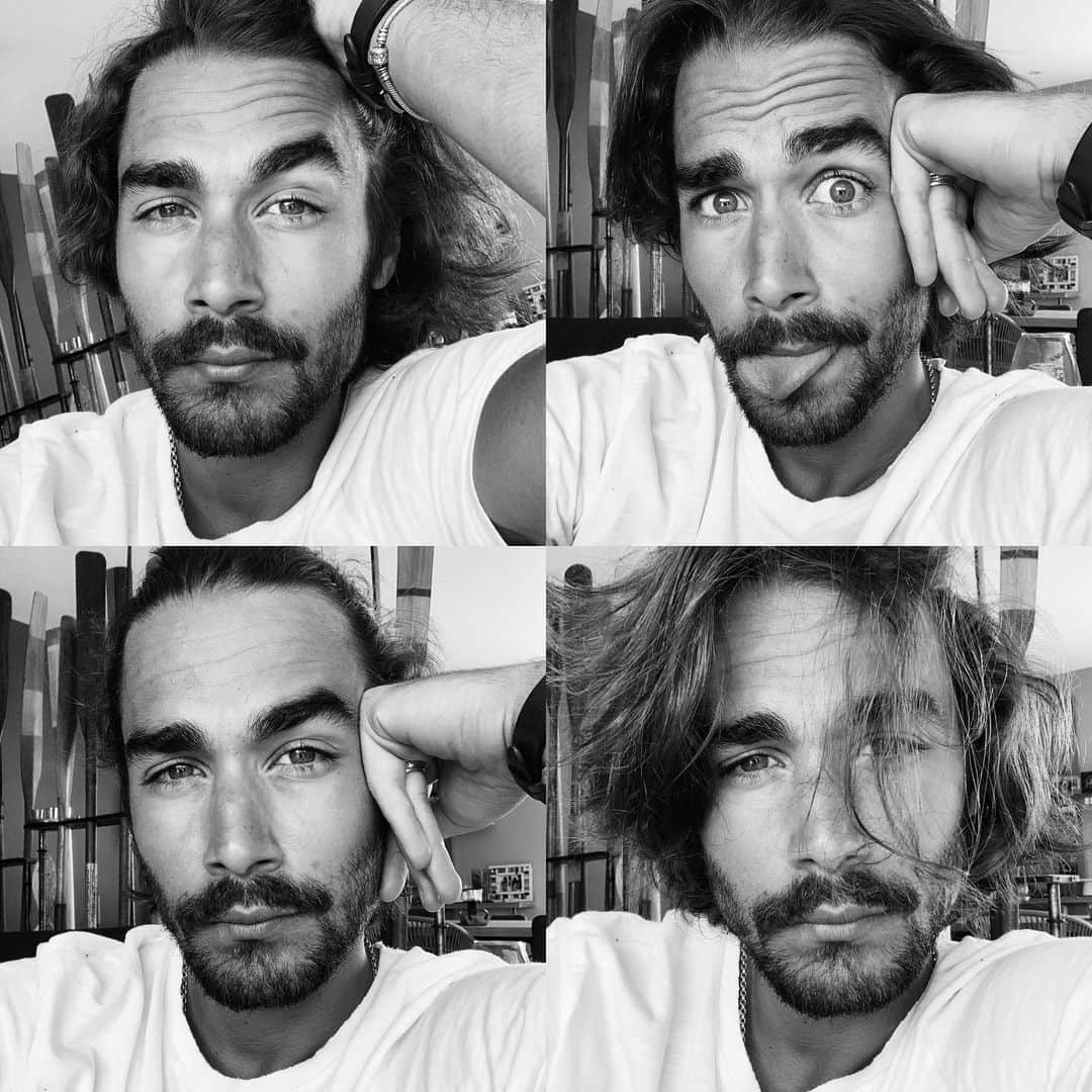 NICOLAS SIMOESのインスタグラム：「Hair situation - What’s your favourite? 🙈☀️」