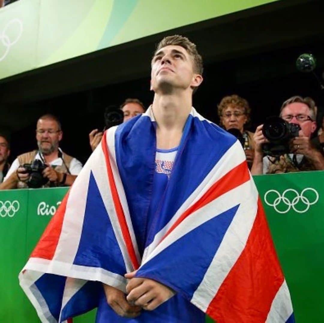マックス・ウィットロックのインスタグラム：「‪3 years ago today was one of the most unforgettable days. Making history winning 2 Olympic golds was and still is the most surreal thing! I want to say thanks for supporting me throughout the journey, thank you all 🇬🇧👍‬」