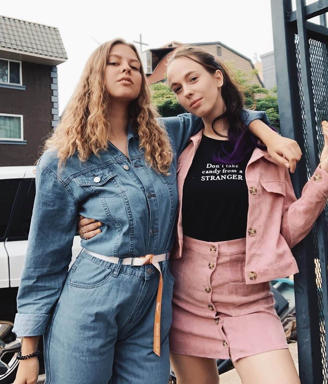 SHEINさんのインスタグラム写真 - (SHEINInstagram)「Friends who slay together stay together 👯‍♀️ @genenfeld Shop 'Corduroy Pocket Decoration Top With Button Front Utility Skirt' link in bio. ID:599134 #SHEIN #SHEINgals #SHEINstyle #SHEINBFF #SHEINfw2019 #skirt #top #pocket」8月14日 20時04分 - sheinofficial