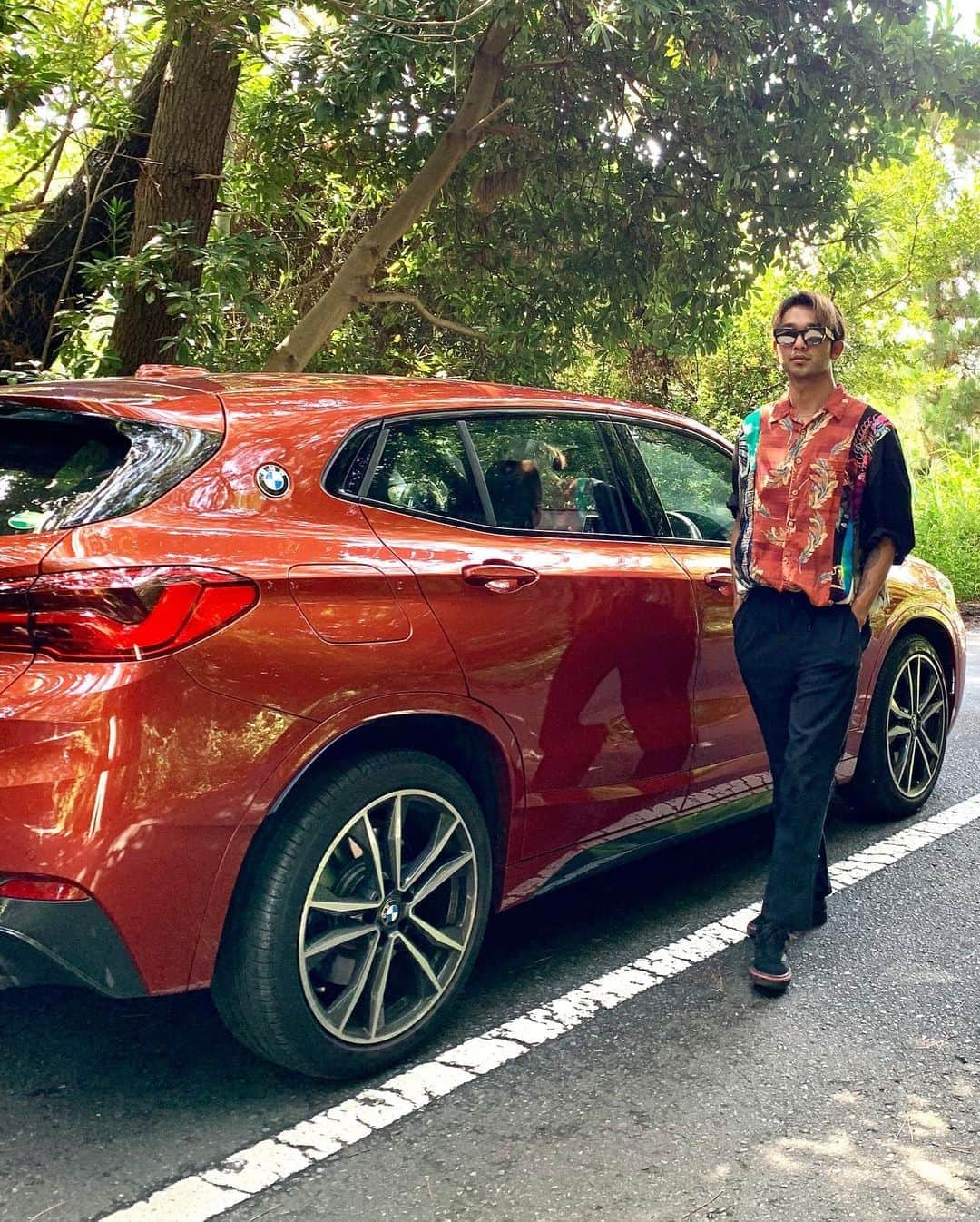 湯川正人さんのインスタグラム写真 - (湯川正人Instagram)「車もファッションの一部🧡 @bmwjapan  #BMW #BMWX2 #BMWM」8月14日 20時56分 - masatoyukawa