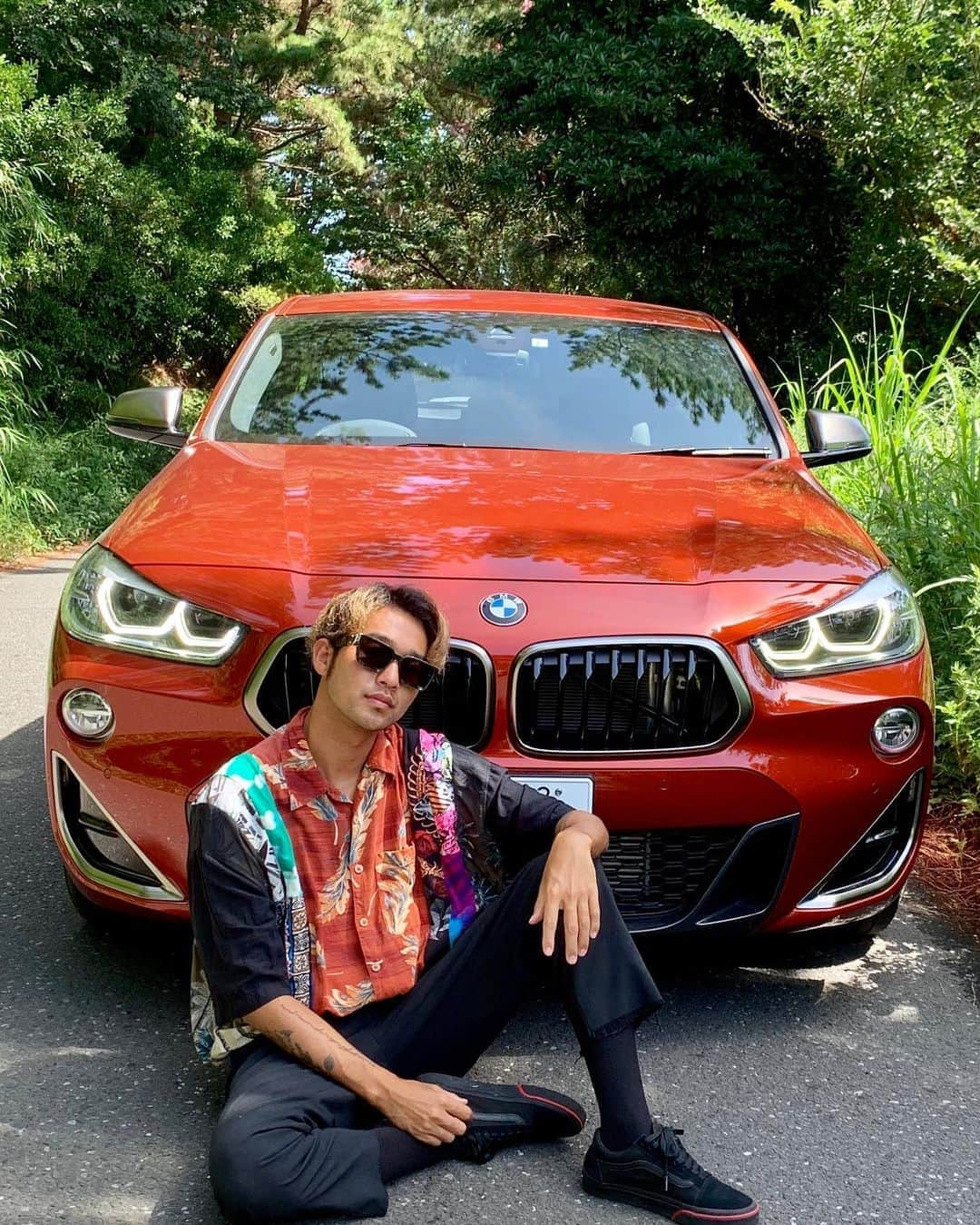 湯川正人さんのインスタグラム写真 - (湯川正人Instagram)「車もファッションの一部🧡 @bmwjapan  #BMW #BMWX2 #BMWM」8月14日 20時56分 - masatoyukawa