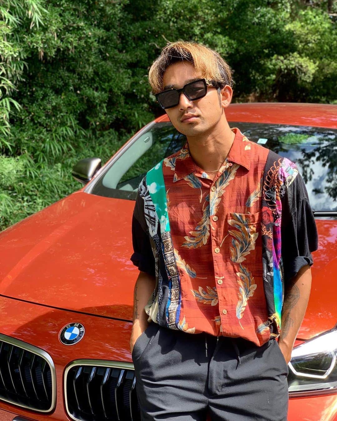 湯川正人さんのインスタグラム写真 - (湯川正人Instagram)「車もファッションの一部🧡 @bmwjapan  #BMW #BMWX2 #BMWM」8月14日 20時56分 - masatoyukawa