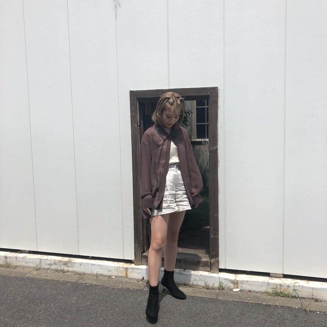 浪花ほのかのインスタグラム：「、 、  コーディ  ぜんしんかんこく🧡🧡」