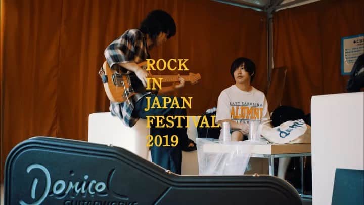 さかしたひかるのインスタグラム：「2019.08.11  ROCK IN JAPAN  WING TENT STAGE 📹by @denki_imahara」