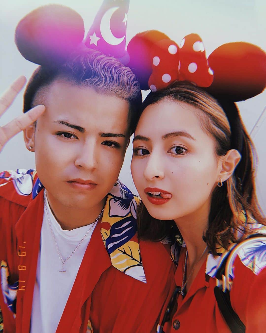 のインスタグラム：「夏ディズニー🌊 みんな夏休み何してるの？？？ . #0814」