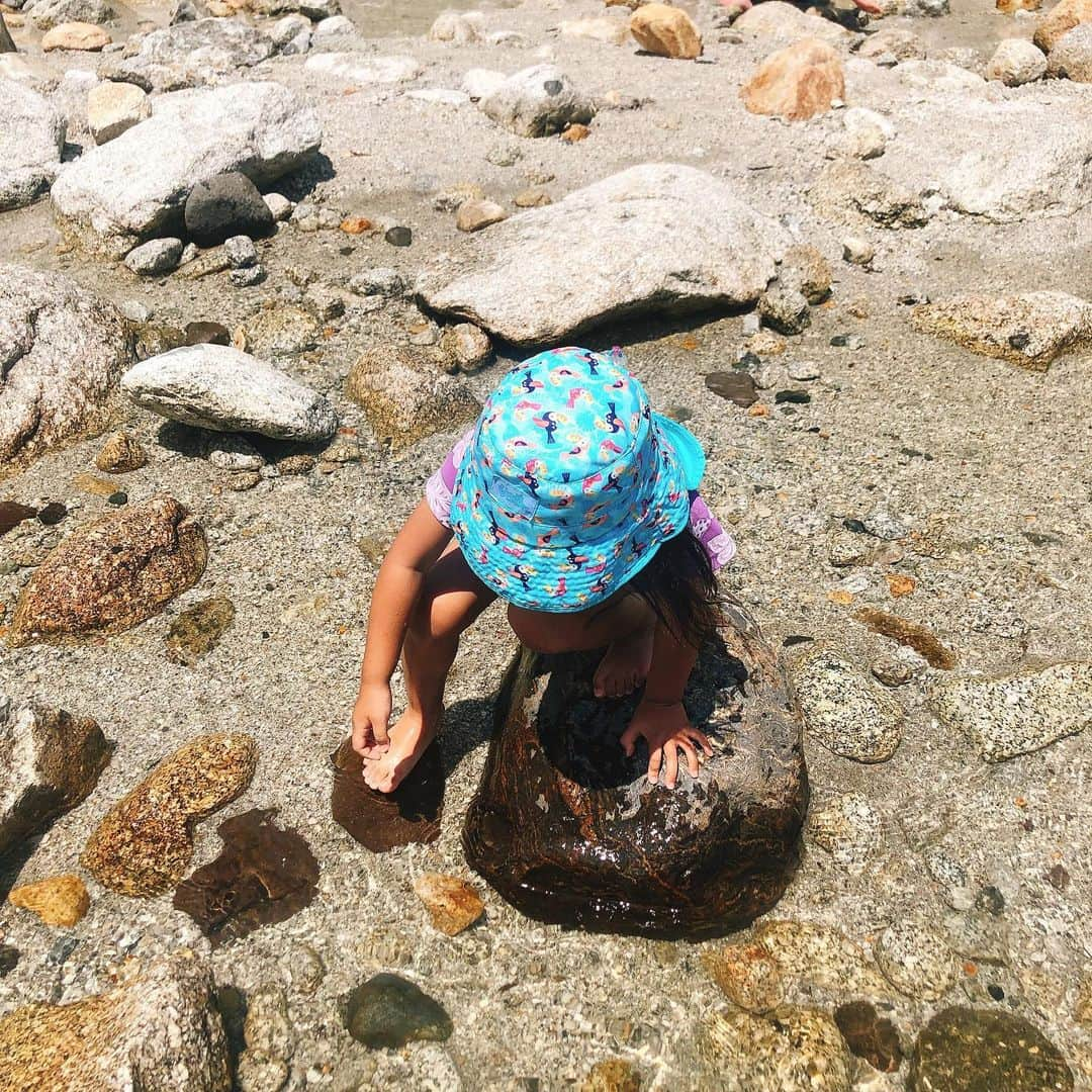 松藤あつこさんのインスタグラム写真 - (松藤あつこInstagram)「日本の夏〜〜！！！❤️ 最高な場所⛰ 帰りたくなかった… 帰ったら台風のせいでアレルギー、喘息…絶不調に…涙目。  やっと起き上がり、 久しぶりに娘といったスーパー🍅 すごいテンションの娘でしたが、お手伝いもしてくれて、全く大変じゃなかった(*´꒳`*) お野菜の名前覚えたね♡  でも、なんでも食べたい！と、買おうとするね(^◇^;)♡ #べるが #自然 #滝遊び #滑り台 #花火 #おたまじゃくし #バーベキュー #魚のつかみ取り #にじます #小淵沢 #家族 #従兄弟」8月14日 23時34分 - atsukomatsufuji