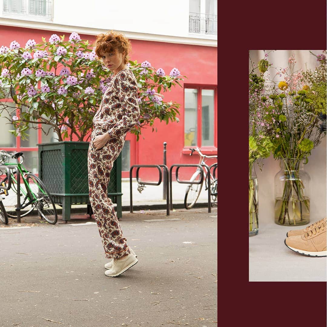 ベンシモンのインスタグラム：「Capsule Bohème 🌾 Des imprimés exclusifs, des détails délicats et des touches de folk: les pièces incontournables pour préparer votre été indien sont arrivées! Découvrez notre capsule Bohème en ligne et dans nos boutiques 💛 🇬🇧 Bohemian Capsule 🌾 Exclusive prints, delicate details and folk hints: the pieces to prepare your Indian summer have arrived! Discover our Bohemian capsule collection online and in our shops 💛 📸 Crédit photo @making_on #Bensimon #Capsulecollection #summer」