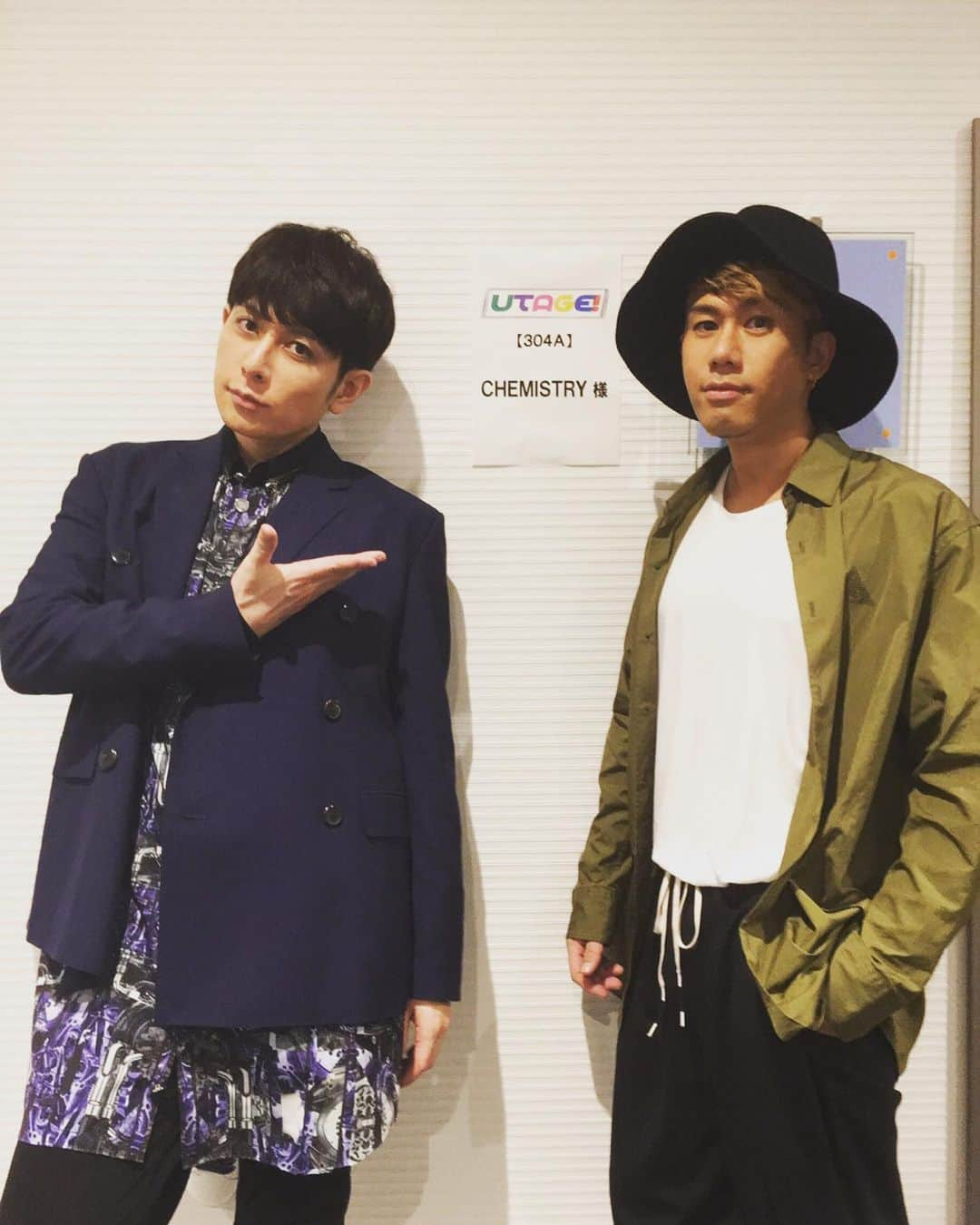 川畑要さんのインスタグラム写真 - (川畑要Instagram)「TBS「UTAGE!」 2019年8月22日(木)20:00～22:57  今回はケミで出演、そしてUTAGE!ファミリーメンバーともパシャり📸お楽しみにん👍👍 https://www.tbs.co.jp/UTAGE-SAITEN/ 💪(￣^￣)ゞ要 #川畑要  #chemistry  #singer  #tbs #utage」8月15日 1時34分 - kawabata1979