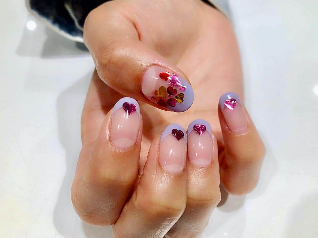 のインスタグラム：「#newnail」