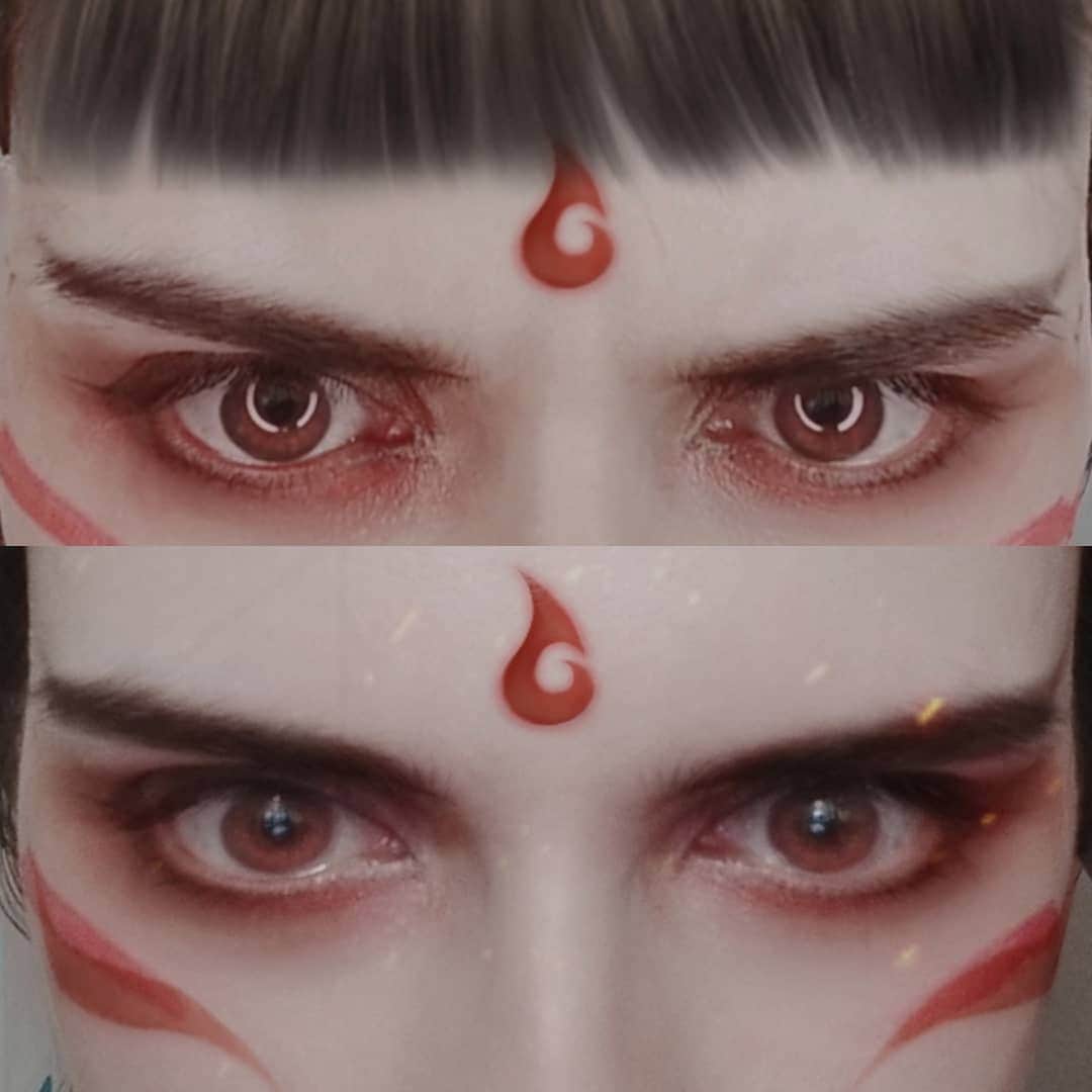 Gesha Petrovichさんのインスタグラム写真 - (Gesha PetrovichInstagram)「You didn't know this animation, but watched once I loved it. Fast makeup and costest xD Никто не знает, но все же хд #nezha #藕饼 #哪吒之魔童降世 #cosplay #makeup #geshacoser」8月15日 1時48分 - petrovichgesha