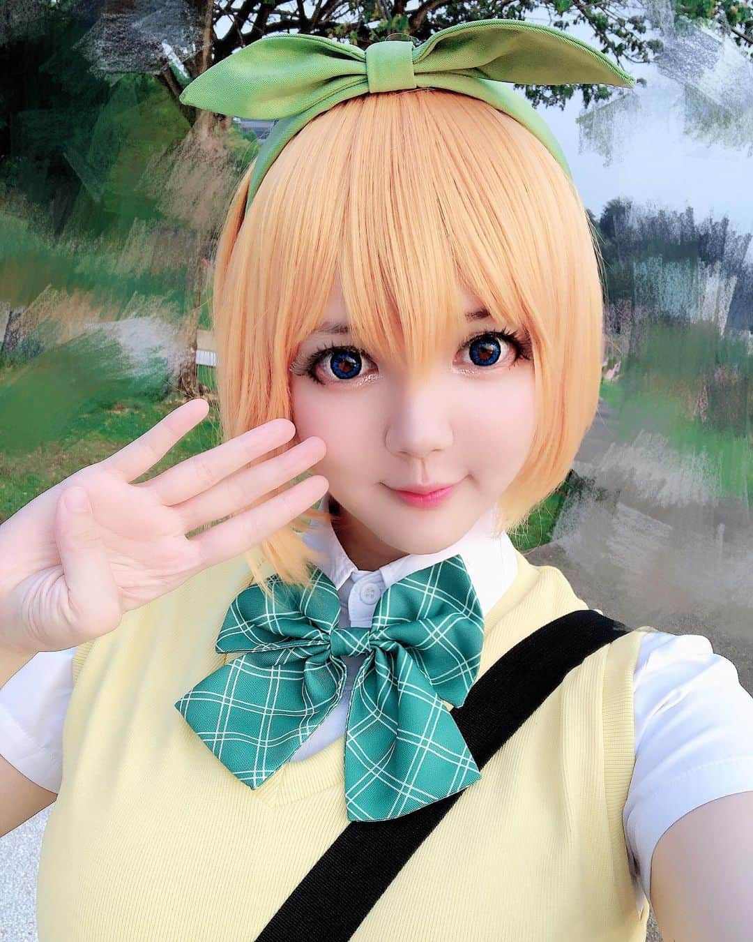 YingTzeさんのインスタグラム写真 - (YingTzeInstagram)「Today’s Yotsuba ! 🌟✨ From Quintessential Quintuplets ~ 3 sisters done , 2 more to go ! Nino and Itsuki will be next . ❤️ _ Last night I ended my GTAV stream at 12 ++ am and slept at 2 am. Woke up at 5 am to prepare for morning outdoor shoot ! 🌟 To be honest , when I first planned to cosplay the sisters , I only wanted to cosplay 3/5 of them but my friends said “ You either cosplay all 5 or none at all “. 😂 This should be an interesting photo project ! _ #blessed #yingtzecosplay #quintessentialquintuplets #gotobunnohanayome #yotsubanakano #nakanoyotsuba #cosplaygirls #cosplaymalaysia」8月15日 12時54分 - yingtze