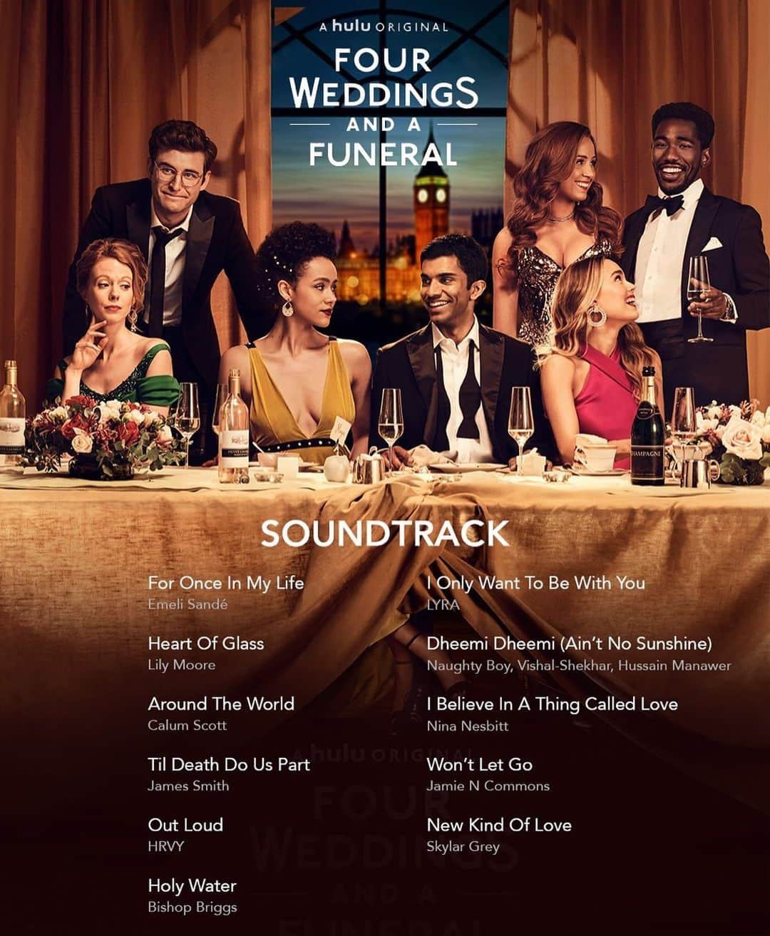 ミンディ・カリングさんのインスタグラム写真 - (ミンディ・カリングInstagram)「Hey guys! We’ve put together a soundtrack of all the music featured in @fourweddingsandafuneral so far! 🎶 I made sure it’s packed with catchy, danceable hits along with the occasional moody ballad… so it’s the perfect summer playlist! Available on all music platforms!」8月15日 5時04分 - mindykaling