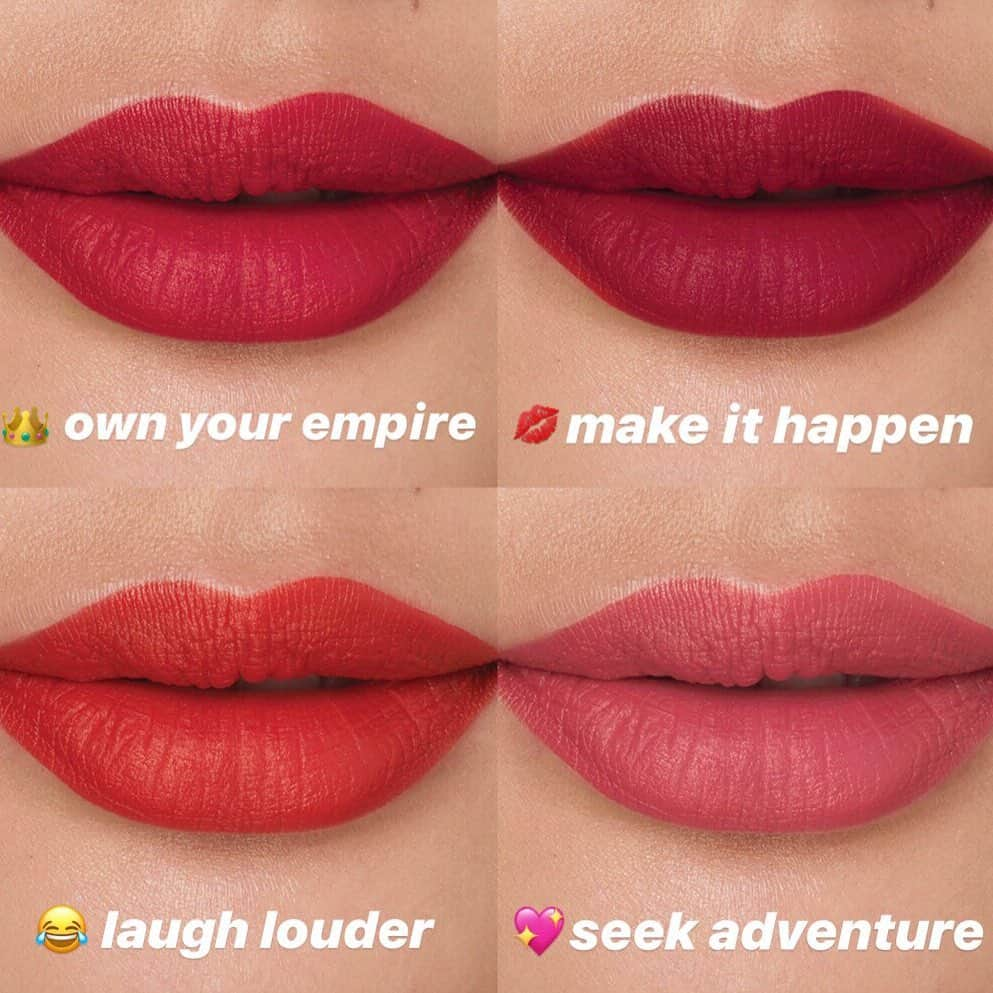 Maybelline New Yorkさんのインスタグラム写真 - (Maybelline New YorkInstagram)「Which #superstayinkcrayon is calling your name? Vote with an emoji below! ⬇️ 👑 ‘own your empire’ . 💋 ‘make it happen’ . 😂 ‘laugh louder’ . 💖 ‘seek adventure’ .」8月15日 5時40分 - maybelline