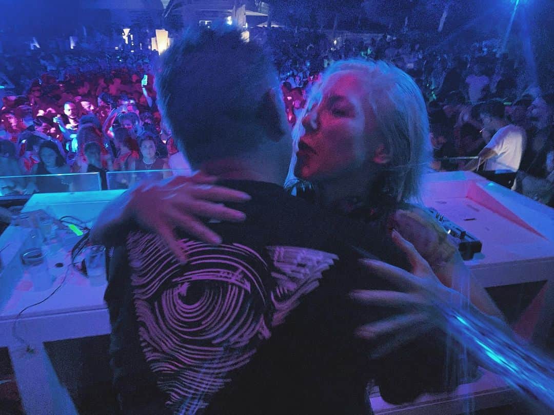のインスタグラム：「Lovely @ellen.allien @bartist_agency @brunobordese_official @tengallipoli #brunobordese」