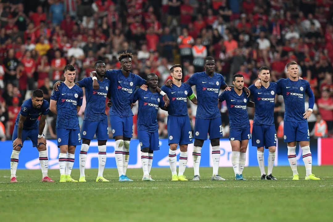 チェルシーFCさんのインスタグラム写真 - (チェルシーFCInstagram)「The Blues lose 5-4 on penalties. Gutted. 😔 #SuperCup #CFC #Chelsea」8月15日 7時00分 - chelseafc