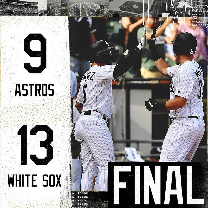 シカゴ・ホワイトソックスさんのインスタグラム写真 - (シカゴ・ホワイトソックスInstagram)「The White Sox win a wild one to take the series!」8月15日 6時58分 - whitesox