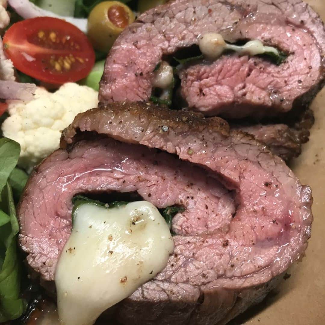 Flavorgod Seasoningsさんのインスタグラム写真 - (Flavorgod SeasoningsInstagram)「Customer @keto_life_in_maine made a stuffed flank steak with salad🥩🥗 Seasoned with @flavorgod “Everything Seasoning" 🤤⁠ -⁠ Add delicious flavors to any meal!⁠ Click the link in my bio @flavorgod ✅www.flavorgod.com⁠ -⁠ Flavor God Seasonings are:⁠ 💥ZERO CALORIES PER SERVING⁠ 🙌 0 Sugar per Serving⁠ 🔥 KETO ⁠ 🌿 VEGAN ⁠ 🥩 Paleo⁠ 🌊 Low salt⁠ 🌱 Gluten Free & Kosher⁠ 🚫 NO MSG 🚫 NO SOY⁠ 🥛 DAIRY FREE *except Ranch ⁠ ☀️ All Natural & Made Fresh⁠ ⏰ Shelf life is 24 months⁠ ⁠ -⁠ -⁠ #food #foodie #flavorgod #seasonings #glutenfree #mealprep  #keto #paleo #vegan #kosher #breakfast #lunch #dinner #yummy #delicious #foodporn ⁠」8月15日 8時00分 - flavorgod