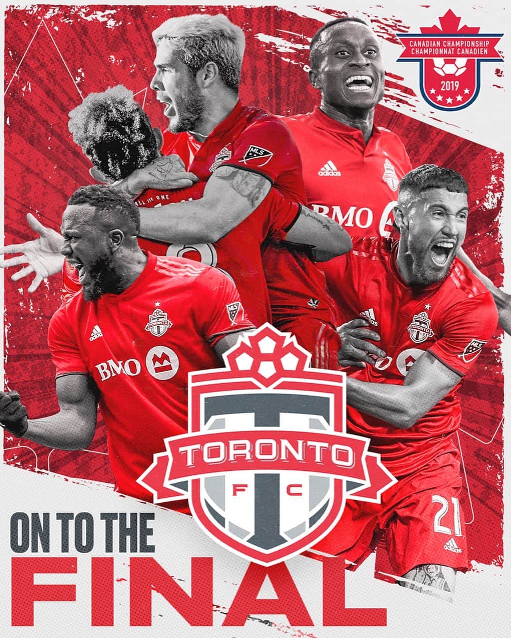 Major League Soccerさんのインスタグラム写真 - (Major League SoccerInstagram)「In search of their FOURTH consecutive Canadian Championship title, @torontofc have punched their ticket to the final! 💥」8月15日 13時48分 - mls