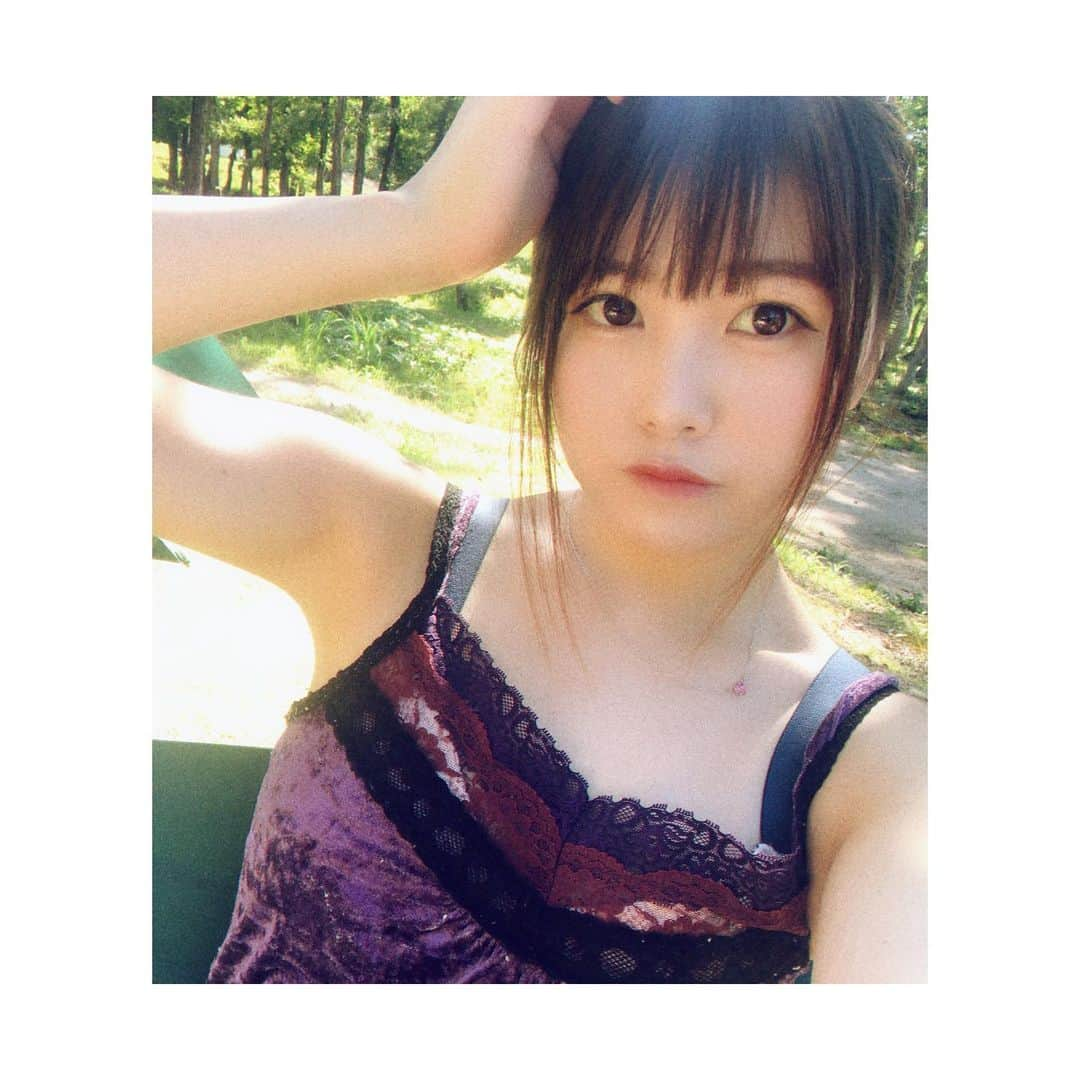 希咲智美のインスタグラム：「キャンプの朝〜🏕 きもちい。  #只見 #いこいの森 #キャンプ #キャンパー #避暑地  #家族旅行 #アウトドア #最高 #奥会津 #只見線応援  #l4like #like4likes #l4l #instagood #instagram #instalike  #instapic #model #follow #me #instalove」