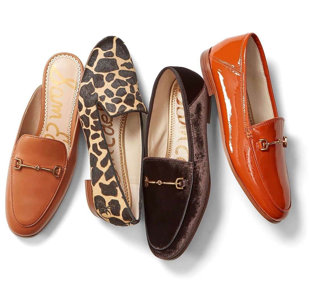 サムエデルマンのインスタグラム：「Low riders - Flats for every occasion  Linnie, Jordy, and Loraine in new colors」