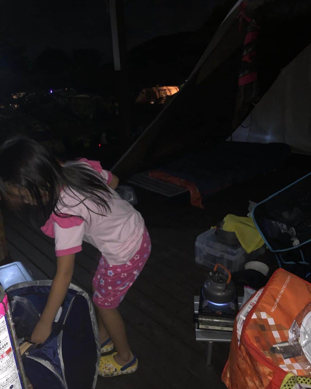 堀えりかさんのインスタグラム写真 - (堀えりかInstagram)「#キャンプ 🏕💓」8月15日 9時40分 - xerikax143