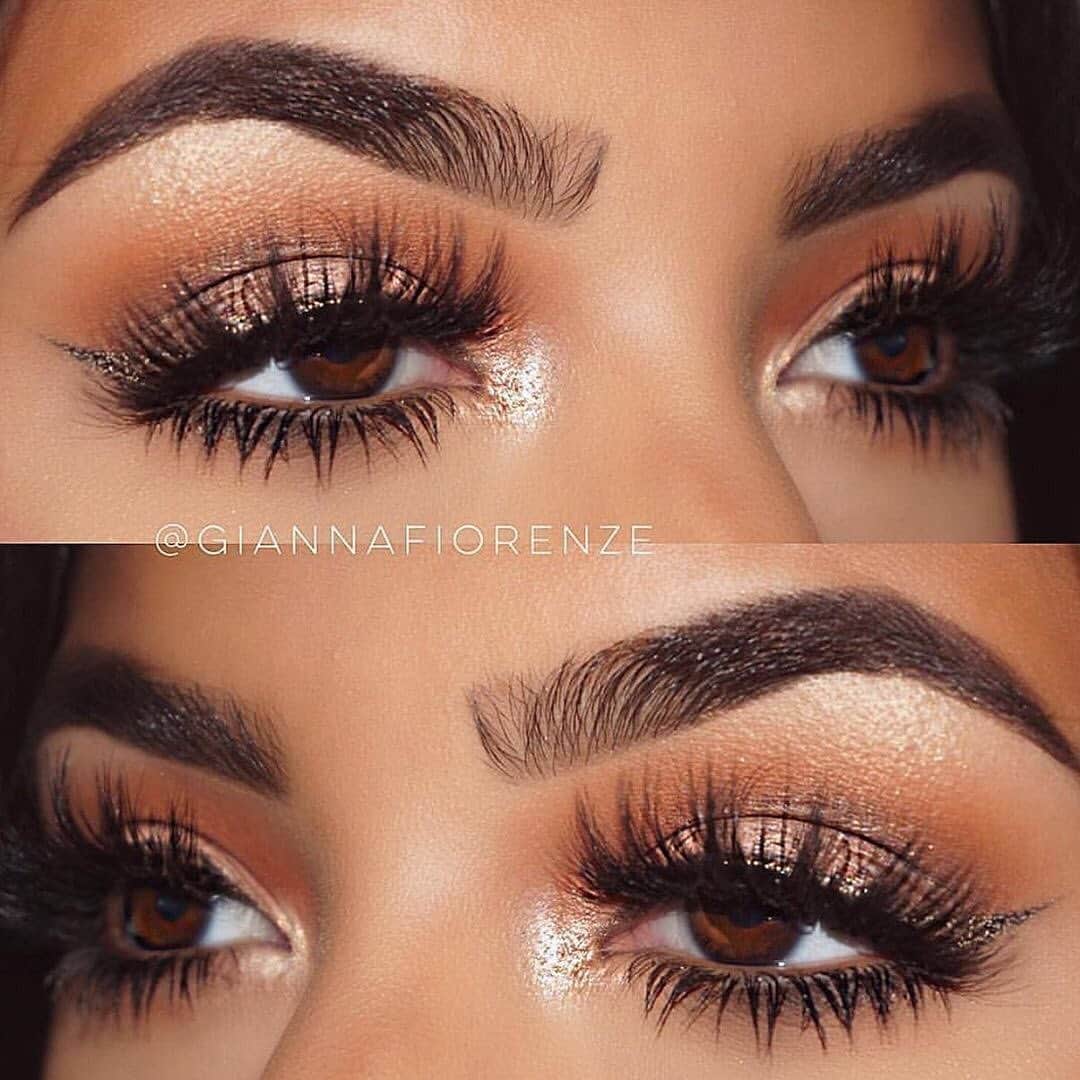 Benefit Cosmeticsさんのインスタグラム写真 - (Benefit CosmeticsInstagram)「@giannafiorenze’s #benefitbrows are a perfect match for this bronze eye! 😍 She’s rocking #kaBROW! cream-gel & #gimmebrow+ volumizing brow gel, both in shade 5! #regram #friendswithbenefit」8月15日 11時03分 - benefitcosmetics