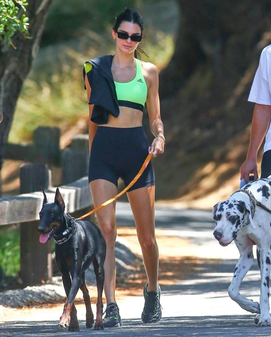 Just Jaredさんのインスタグラム写真 - (Just JaredInstagram)「@kendalljenner goes for a hike with her dog Six & a few friends! #KendallJenner Photos: Backgrid」8月15日 11時29分 - justjared