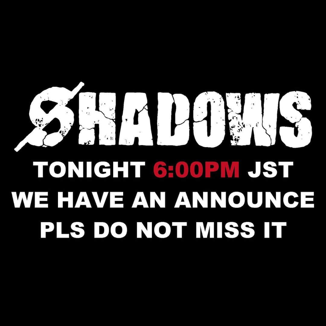 SHADOWSさんのインスタグラム写真 - (SHADOWSInstagram)8月15日 12時02分 - shadows_japan