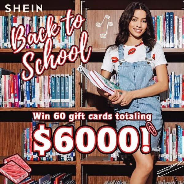 SHEINさんのインスタグラム写真 - (SHEINInstagram)「🏖🏄🏽‍♀️Did you enjoy your summer?! 🏫🎒Are you ready to head back to school? 😜To give your summer a happy ending, We're giving away $6000 Gift Cards! 🙌How To Enter: 1. Follow @sheinofficial and like this post 2. Repost this post to your IG using the hashtag #SHEINbacktoschool 3. Tag 2 friends in the comments below! 💛🧡We will select 60 winners to give away $100 Gift Card each one! ✏️✏️The list of winners will be announced on the 9.1, we wish every SHEINer good luck!💖💖」8月15日 21時36分 - sheinofficial