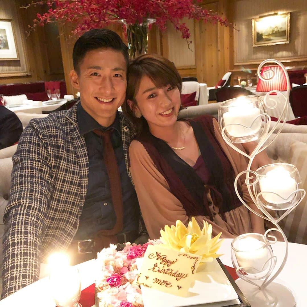 都倉賢さんのインスタグラム写真 都倉賢instagram 誕生日おめでとう 明日だけどね いつもどんな時も家族の為にありがとうね 娘を母に預けさせてもらい久々に2人っきりでディナーさせてもらいました こーゆー時間って大切だなと改めて感じたけど 結局