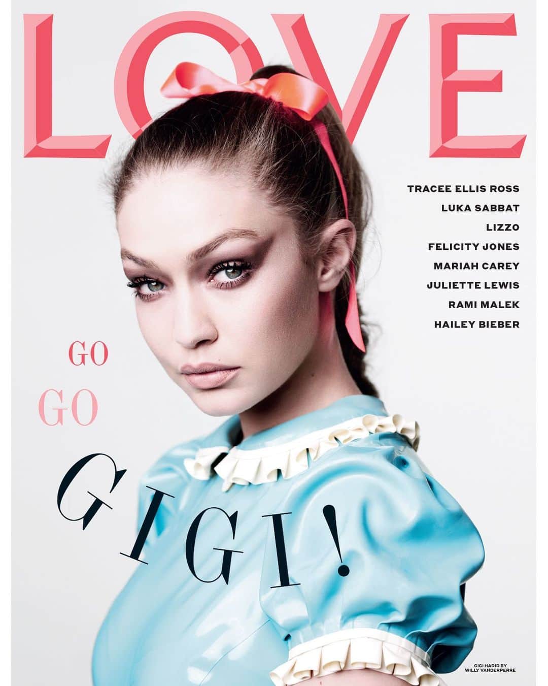 LOVE MAGAZINEさんのインスタグラム写真 - (LOVE MAGAZINEInstagram)「We asked our next #LOVE22 cover star @gigihadid how she likes her eggs in the morning? “Creamy-cheesy scrambled or sunny side-up with za’atar. Always some kind of bread on the side. Sometimes turkey bacon.” Photographer @willyvanderperre  Fashion Editor @kegrand  Make up @annecaroline.arts @patmcgrathreal  Hair @estherlangham  Manicure @yukotsuchihashi  Casting @bitton @establishmentny  Gigi wears dress by @nange.magro_dead.lotus.couture」8月15日 21時53分 - thelovemagazine