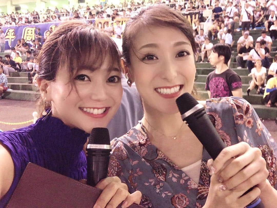 高橋麻美さんのインスタグラム写真 - (高橋麻美Instagram)「今日伊勢崎に来てくださった方たち どうもありがとうございました( ´∀｀) えりかさんにも会えて嬉しかったん♪  #radio #auto #race #motorbike」8月15日 21時57分 - charmy421