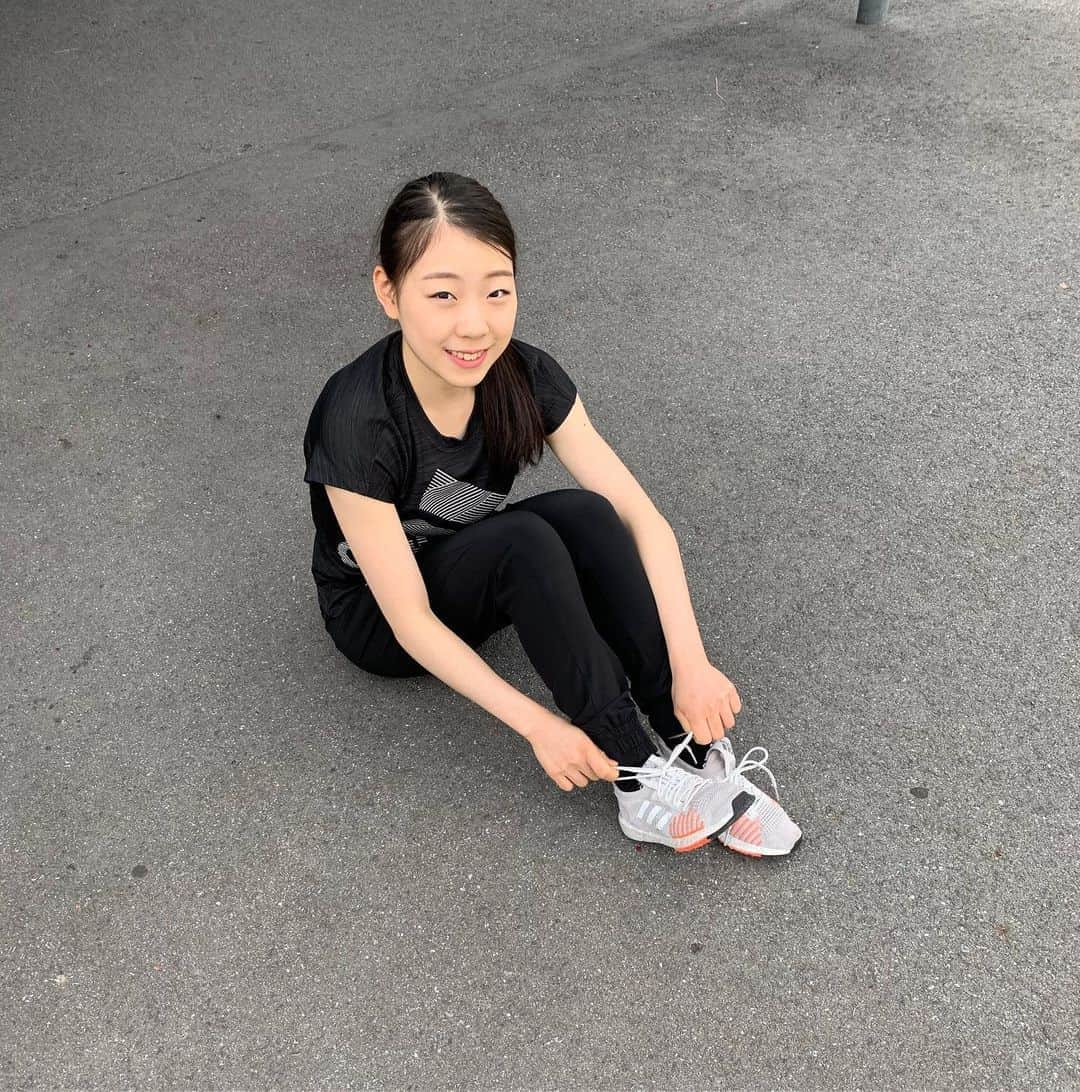 紀平梨花さんのインスタグラム写真 - (紀平梨花Instagram)「#PULSEBOOST でトレーニング🏃‍♀️ #createdwithadidas @adidastokyo #switzerland」8月15日 22時12分 - rikaskate0721