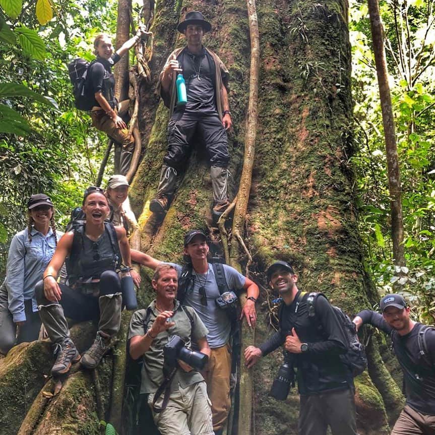 ブリアナ・エヴィガンのインスタグラム：「I miss this already... #junglegirlforlife」