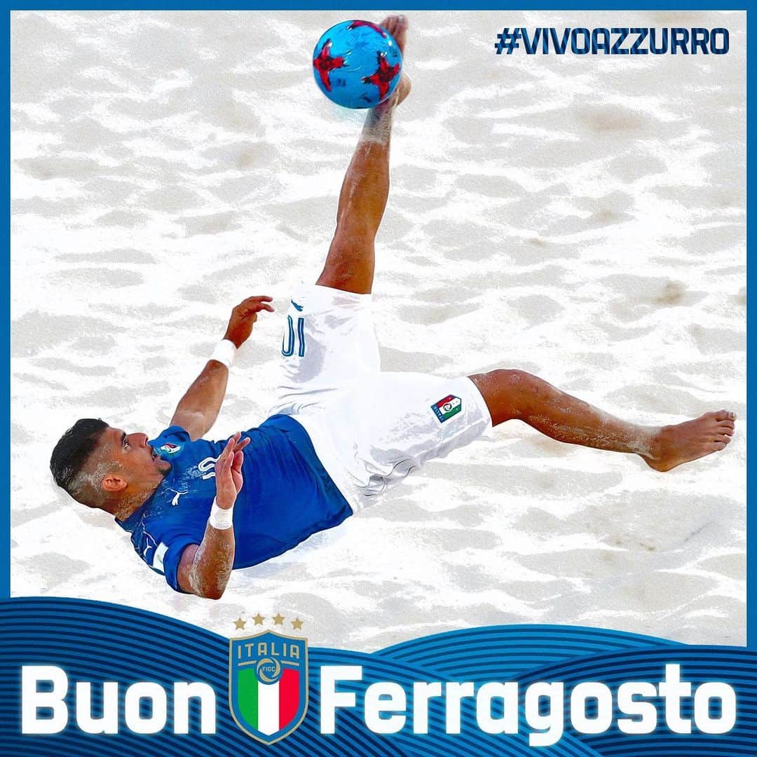 サッカーイタリア代表さんのインスタグラム写真 - (サッカーイタリア代表Instagram)「Buon #Ferragosto ☀️⚽️🇮🇹!!!!」8月15日 13時56分 - azzurri