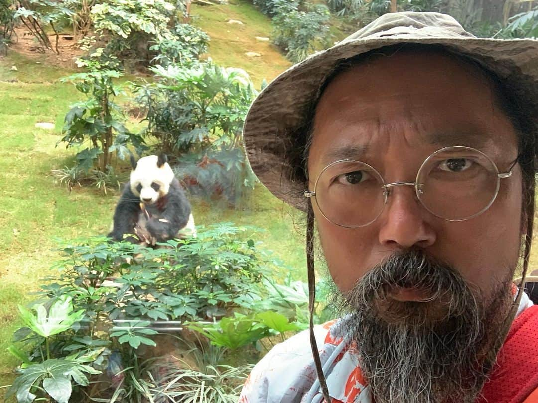 村上隆さんのインスタグラム写真 - (村上隆Instagram)「w PANDA!」8月15日 14時51分 - takashipom