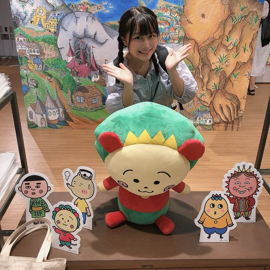 島崎友莉亜さんのインスタグラム写真 - (島崎友莉亜Instagram)「こないだいってきました〜〜 COJI-COJI POP UP SHOP MAGNET  by SHIBUYA109🐾  道重さんのインスタ拝見して、 ずっと行きたくて行きたくて近く通ったので⊂((・⊥・))⊃ コジコジになりたい気持ちになりました！ さくらももこさんの描くイラスト好きなんです✏︎ #コジコジ #アイドル #アプガ2 #島崎友莉亜」8月15日 15時18分 - yuria_shimazaki_uug2ki