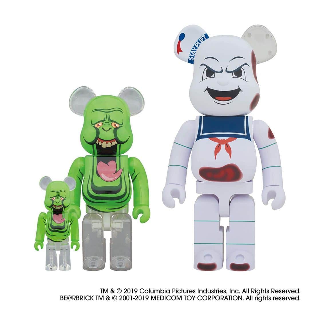 MEDICOM TOYさんのインスタグラム写真 - (MEDICOM TOYInstagram)「2019年12月発売予定👻👻 #ghostbusters #greenghost  #slimer #marshmallowman #staypuft #columbiapictures #medicomtoy #bearbrick #ゴーストバスターズ #グリーンゴースト #マシュマロマン #スライマー  #メディコムトイ #ベアブリック」8月15日 15時36分 - medicom_toy