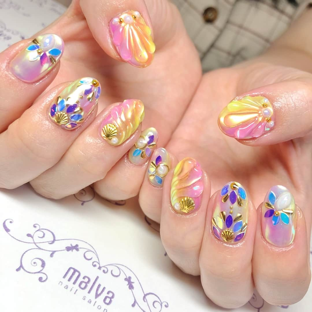 nailsalon malva（ネイルサロンマルヴァ）のインスタグラム