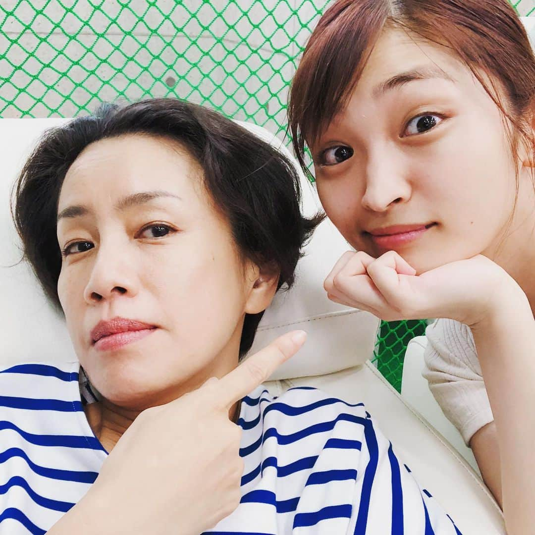 岡本玲さんのインスタグラム写真 - (岡本玲Instagram)「. マキコ姉さーん💃🏻 #渡辺真起子 #わたし旦那をシェアしてた  #クライマックス #わたしお先にクランクアップ #旦シェア」8月15日 16時17分 - rei_okamoto