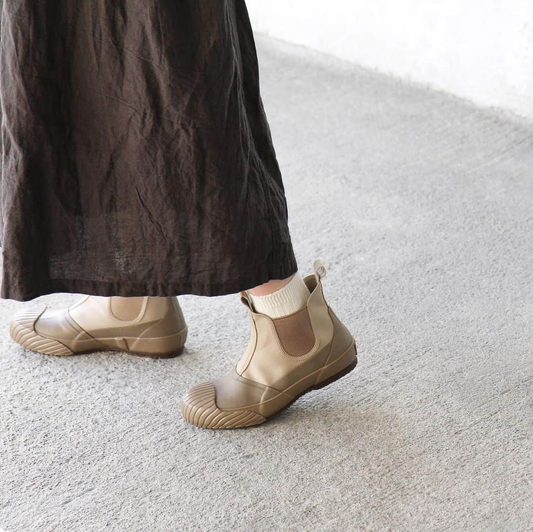 MOONSTARのインスタグラム：「ALW SIDEGOA / BEIGE #moonstar #finevulcanized #alwsidegoa #madeinkurume」